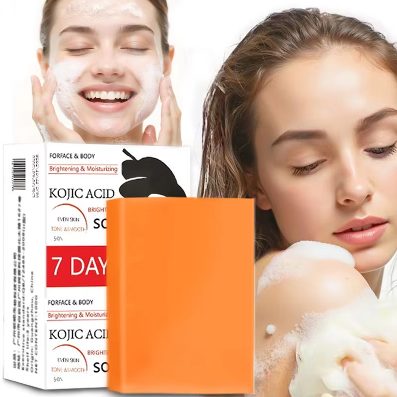 Kojic Acid Soap - Kojic Acid Handgemaakte Zeep Glutathion Matglazuurzeep
