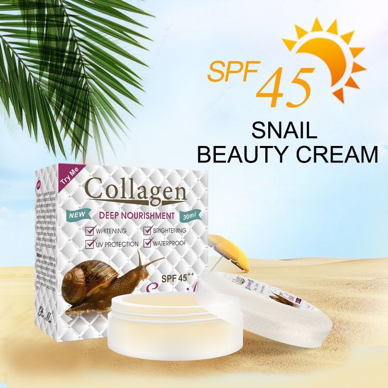Snail Cream Gel - Slakkenextract Collageen Parel Luxe Gezichtscrème Anti-droog