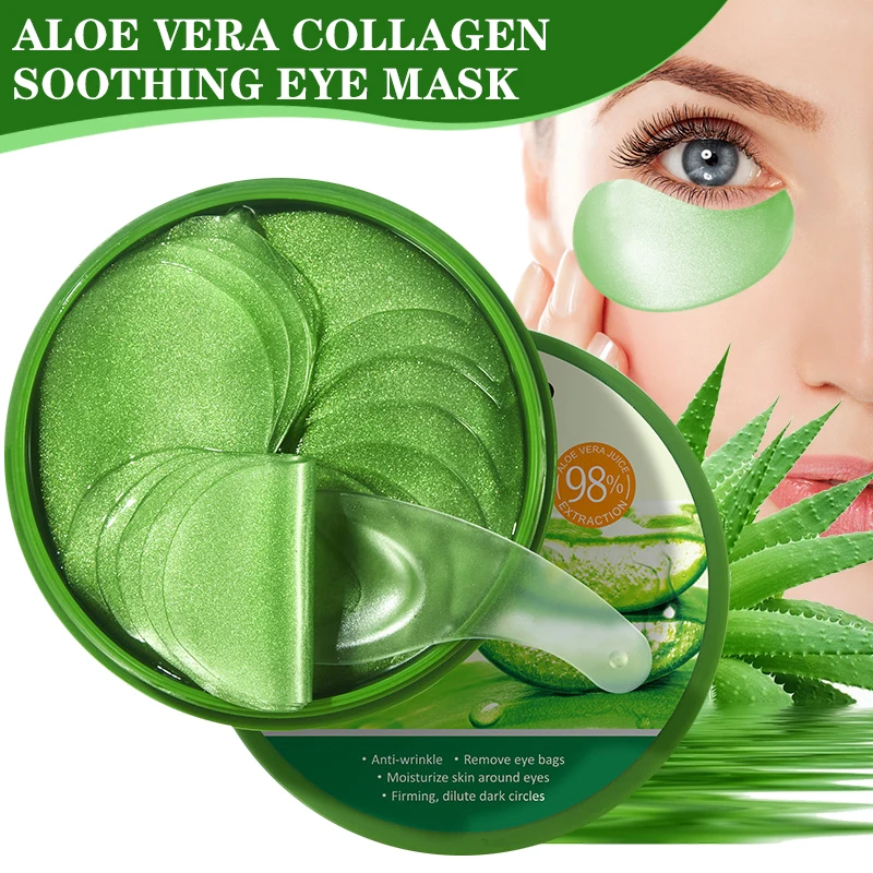 Skincare D'Alba - 60 stks Aloë Vera Collageen Oogmasker
