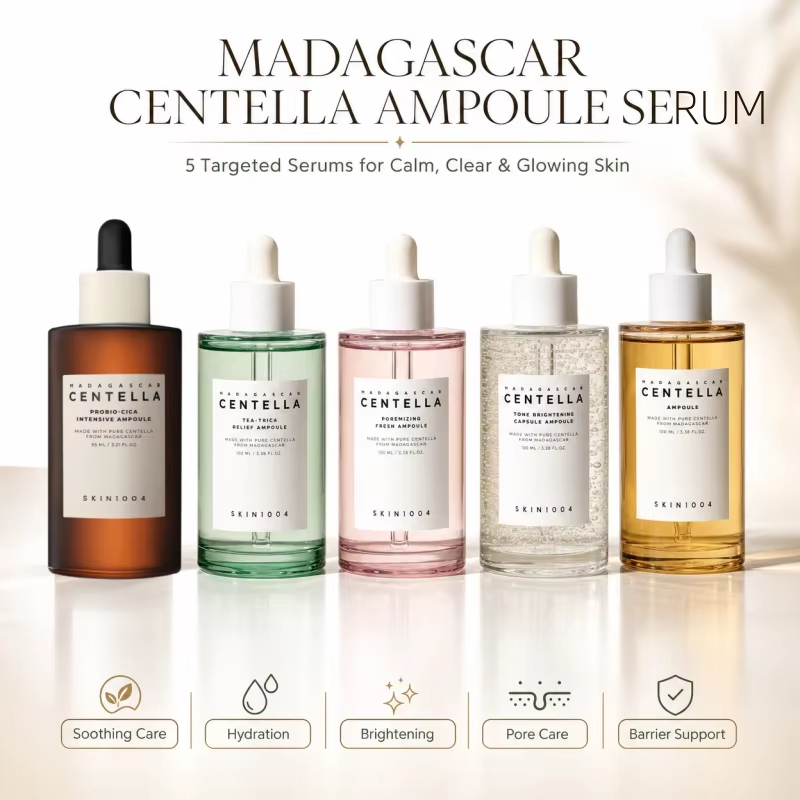 Skincare Skin 1004 - SKIN1004 Centella Ampoule Set 6 Soorten