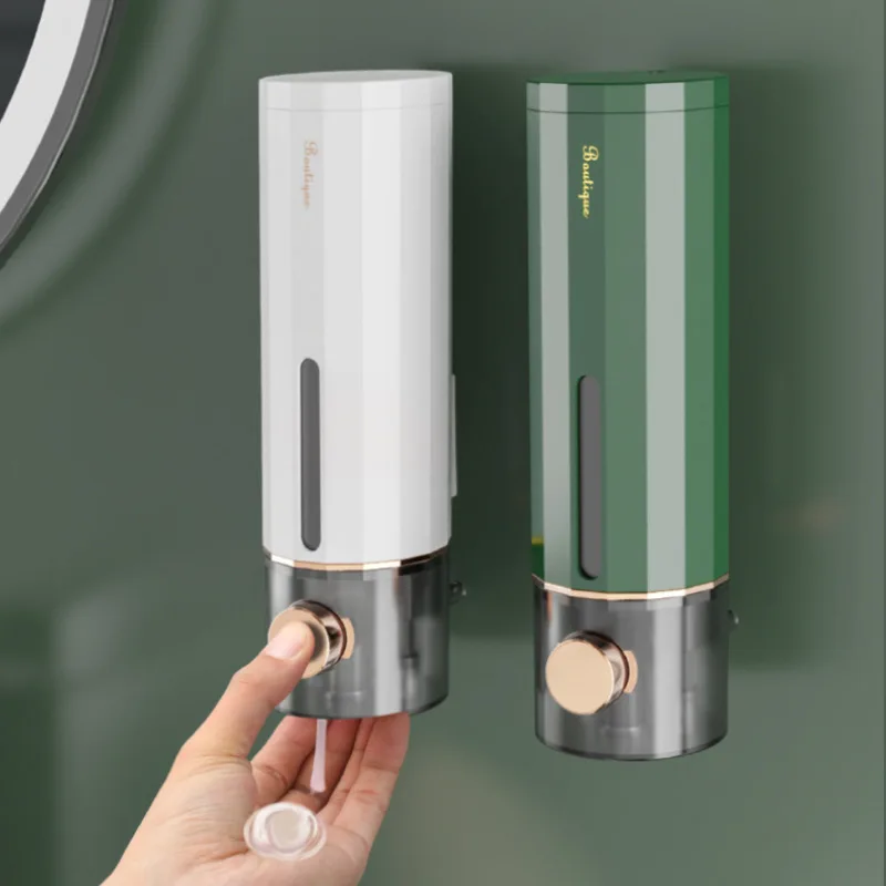 Skincare Viral - Handmatige Zeepdispenser Wandmontage Badkamer Zeepdispenser Wassen
