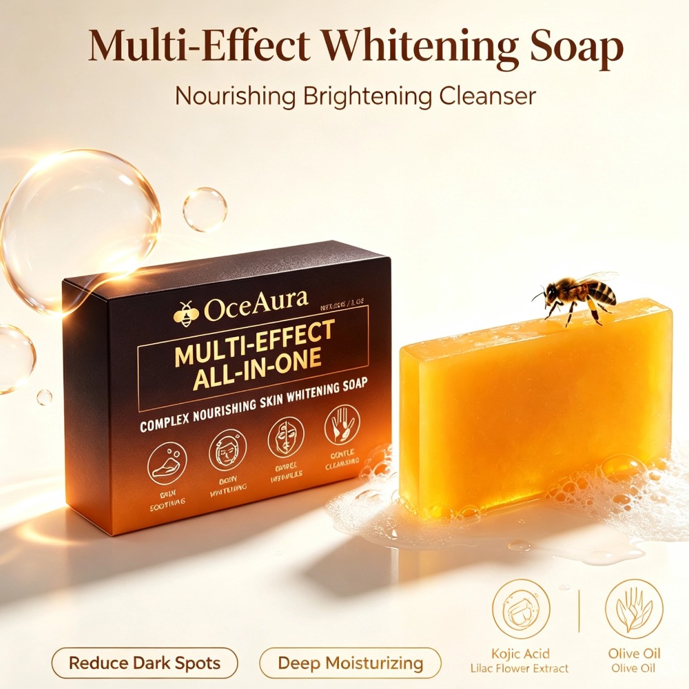 Kojic Acid Soap - Multi-effect Kojic Acid Whitening Soap Voedende,