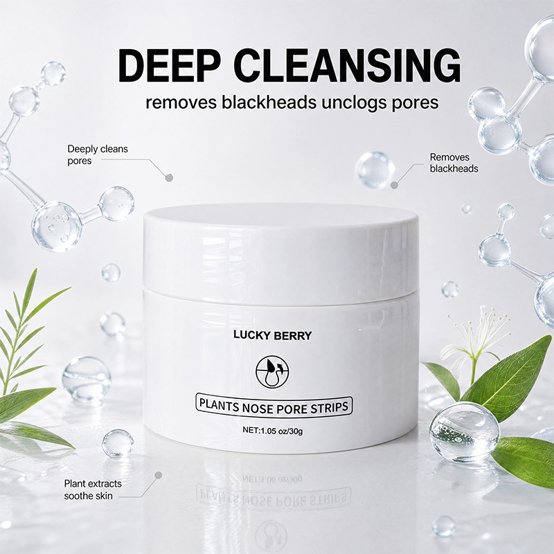 Skincare Gentle - Witte Klei Diep Reinigend Neusmasker –