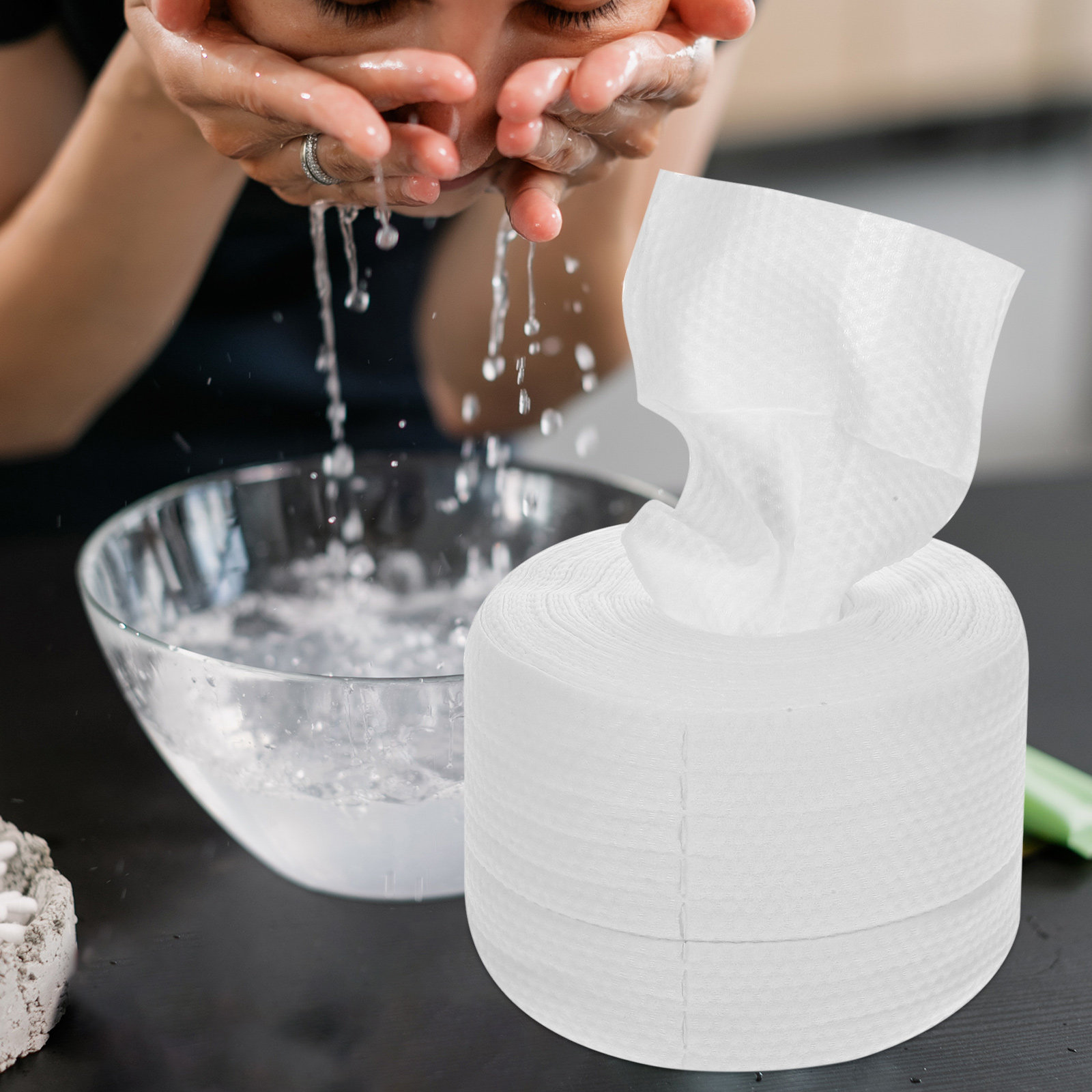 60 stuks katoenen gezichtsrein - Skincare Gentle recensie en prijs