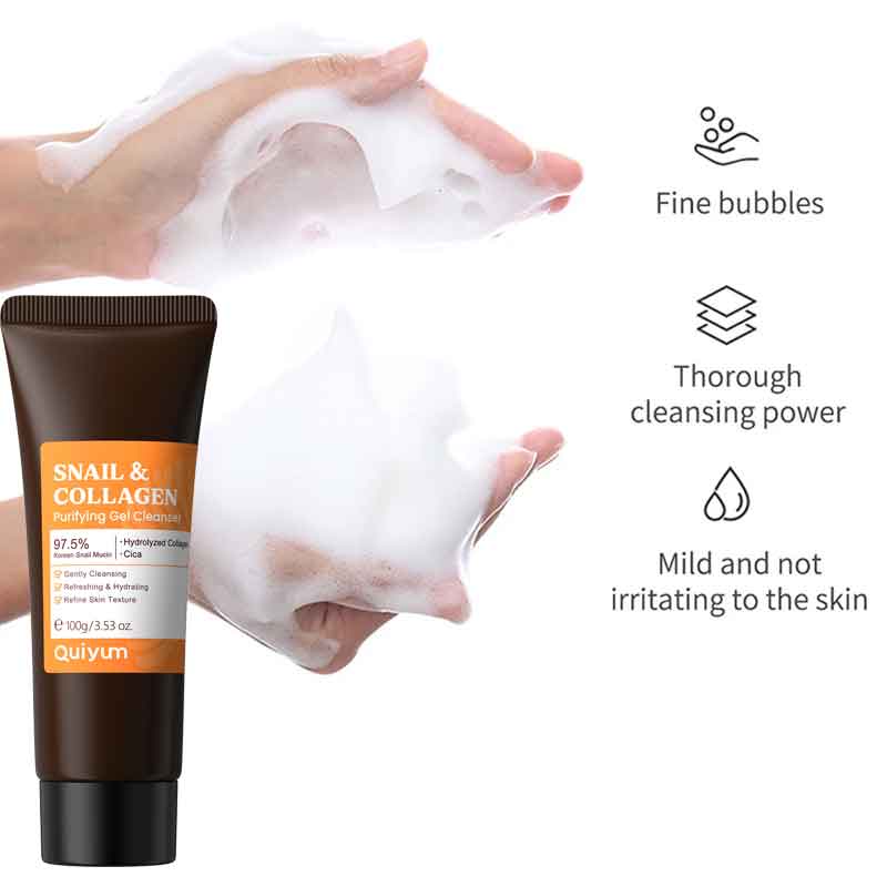 Snail Collagen Gezichtsreinige - Snail Cream Gel recensie en prijs