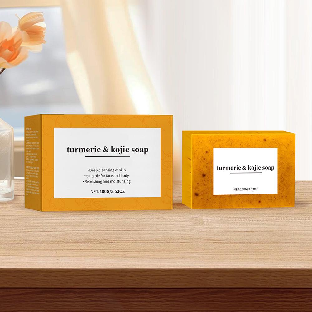 100g Kurkuma Handgemaakte Zeep - Kojic Acid Soap recensie en prijs