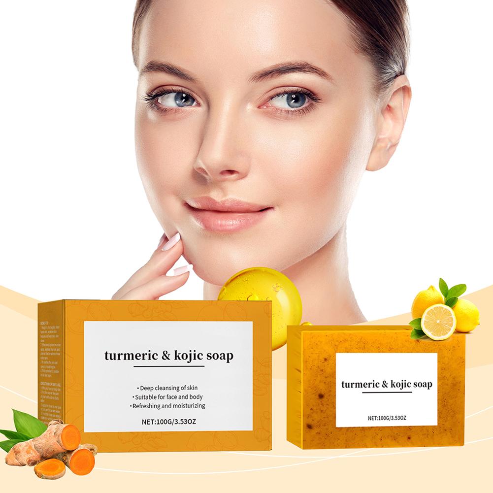 100g Kurkuma Handgemaakte Zeep - Kojic Acid Soap recensie en prijs