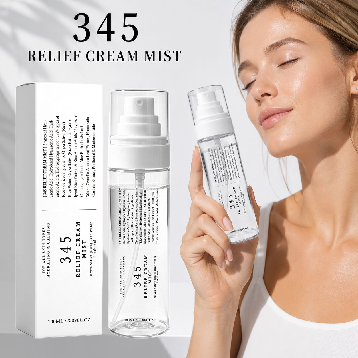 345 Verzachtende Crème Mist Ko - Centella Asiatica Toner recensie en prijs