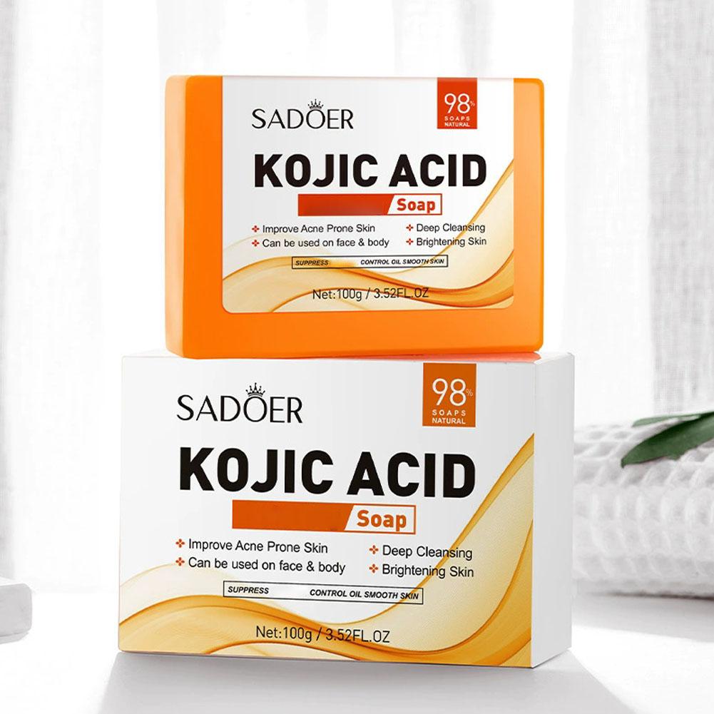 100g Kojiczuur Zeep Voor Gezic - Kojic Acid Soap recensie en prijs