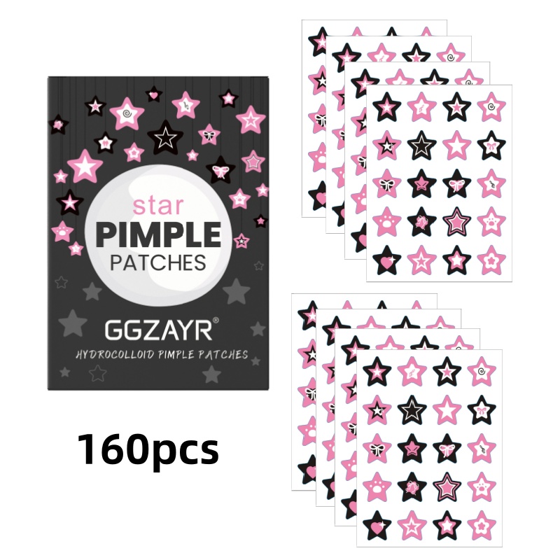 80/160 stuks Star Acne Patch S - Skincare Gentle recensie en prijs