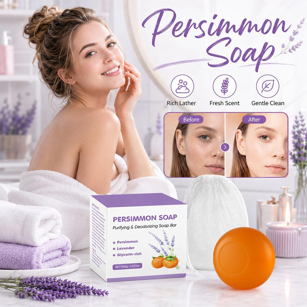 Persimmon lavendel zeepreep Pe - Skincare Gentle recensie en prijs