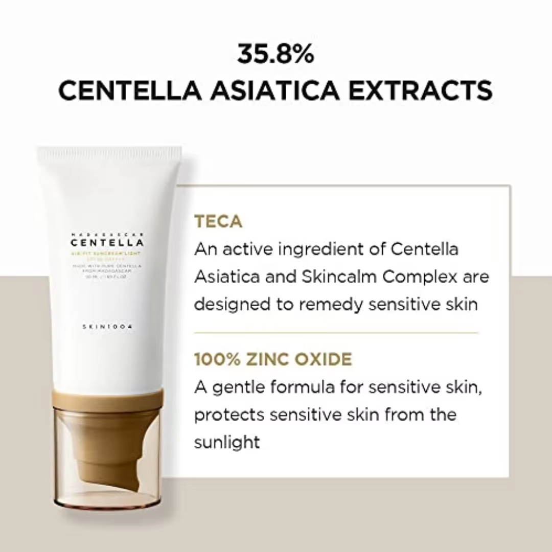 SKIN1004 Centella Zonnebrandcr - Skincare Centella recensie en prijs