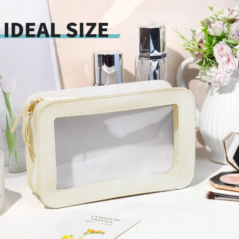 Vrouwen PU make-up tas Reizend - Skincare D'Alba recensie en prijs