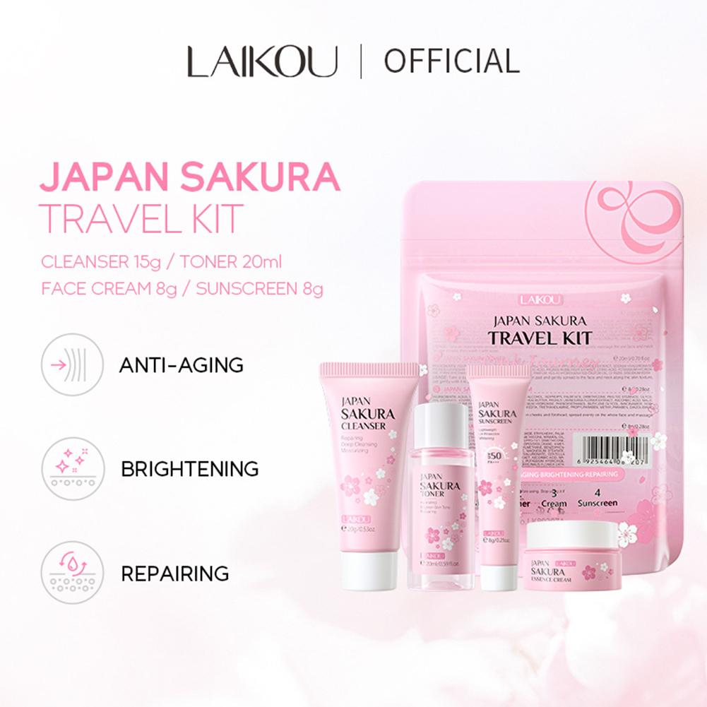 Sakura Huidverzorging Set gezi - Skincare Gentle recensie en prijs