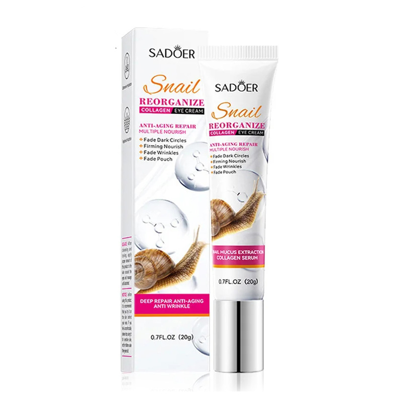 SAODER Slak Collageen Oogcrème - Snail Cream Gel recensie en prijs