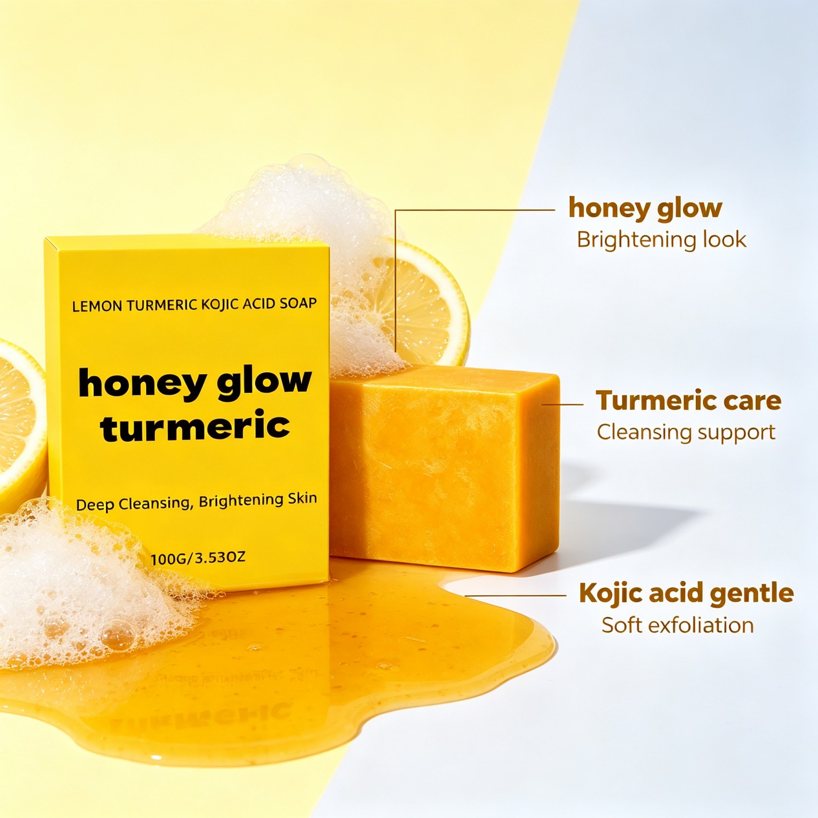 Kurkuma Kojic Acid Zeep Reep Z - Kojic Acid Soap recensie en prijs