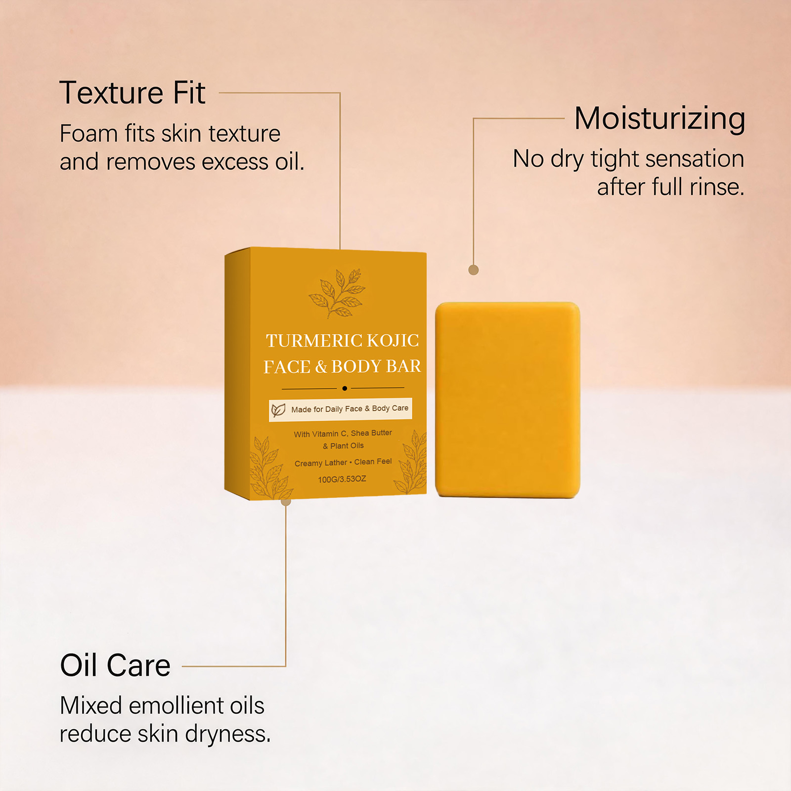 Kurkuma Kojic Acid Handgemaakt - Kojic Acid Soap recensie en prijs